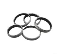 Cadena 60T de alta resistencia para bicicletas de montaña 6 5 mm de grosor, aleación de acero cromado que garantiza estabilidad bajo carga tamaños de rosca M43x1 0 M36x1 5 M34x1 0x0 8 compatible con