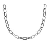 Cadena Acero Inox Eslinga de cadenas acero inoxidable, cadena bucle largo, remolque tracción con bloqueo ligero for exteriores, colgante acampada, valla for mascotas(2mm x 1m)