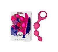 Alive Triball Bolas Anales Silicona Rosa 15cm 1ud