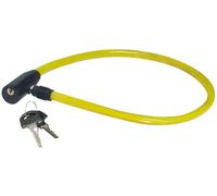Cicli Bonin Cadena antirrobo con candado automático recubierto para moto, motocicleta y bici