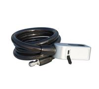 Cadena antirrobo de alta resistencia con acceso a huellas dactilares sin llave con conectividad para bicicleta, motocicleta, seguridad antirrobo