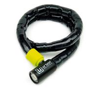 URBAN UR5120 Candado Moto y Bicicleta, Cable de Acero Reforzado con Blindaje Articulado Muy Flexible Fácil de Llevar, Cerradura Alta Seguridad, Antirrobo Moto Bici Eléctrica Scooter Patinete, 120cm