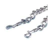 Cadena Bolso Metal Aluminum Chain Wallet Messenger Bag Shoulder Strap Replacement Thick DIY Decorative Sling(Silver,30cm)