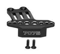 Cadena Buardar Aleación de aluminio Accesorio de motocicletas Durable Protector para LOSI 1/4 Promoto MX Motorización eléctrica 2 tornillos incluidos (Negro)