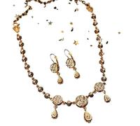 Cadena cabeza Classic Hair Chains for Women Gold Bridal Jewelry Bridesmaid Accessories(Gold 1)
