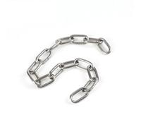 Cadena Cadena de acero inoxidable 304, 1,2/3/4/5/6/8mm diámetro, columpio colgante, elevación, industria mascotas, línea ropa encuadernación soldada(1.2mm Diameter)