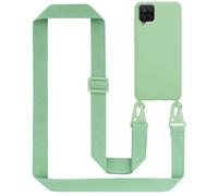Cadena Collar para Samsung Galaxy A12 / M12 Funda Estuche Cordón ajustable