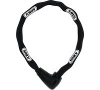 ABUS Antirrobo de cadena Steel-O-Chain 9808K - Antirrobo de bicicleta con cilindro XPlus para protección contra manipulación - Nivel de seguridad 11 - 8 mm de grosor - 85 cm de longitud - Negro