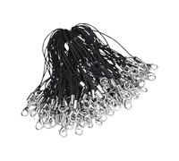 Cadena con colgante para teléfono, 100 piezas mosquetón cordón para teléfono móvil | Cordón llavero para smartphone | Para mujeres y hombres para bolso mochila uso exterior llavero, Consulte