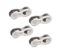 Cadena de 11 velocidades, 4 pares, Accesorios y recambios bicis, Cadena de Eslabones para Mountain Bike, Sportbike, Cadena Duradera Compatible con Varios Tipos de Bicicletas, Unisex-Adult