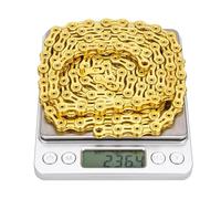 Cadena de 11 velocidades for bicicleta de carretera, 11 s, 22 s, 33 s, ligera, 116 eslabones, eslabón maestro, corriente faltante(11s Gold SLR 236g)