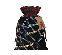 Cadena de ADN para fotos de moda, única, reutilizable, con cordón, bolsa de regalo para vacaciones y ocasiones especiales
