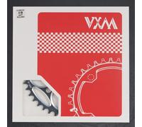 Cadena de aleación de aluminio para bicicleta de carretera 110BCD, 5 pernos, dientes anchos estrechos para ciclismo de carretera, seleccionar entre 42T, 44T, 46T, 48T (44T)