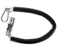 Kerbl Cadena de Amarre con Recubrimiento de PVC, 50 cm, mosquetón antipánico y mosquetón