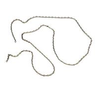 Cadena de ancla de latón para modelos de buques de guerra y portaaviones, accesorios de barco, piezas de simulación náutica, 1 pieza (2 mm)