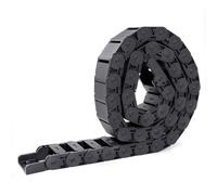 Cadena de Arrastre, 1M Cadena Portador de Nylon de remolque abierta, radio de curvatura R28, adecuado para impresoras 3D y máquina herramienta CNC, 15 x 30mm