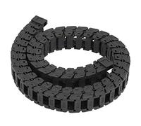 Cadena de arrastre de nailon S18x18 |Portacables silencioso para máquinas CNC/equipos de grabado/robótica |Conjunto desmontable de 0,7 metros |Tolerante a la abrasión y tolerancia