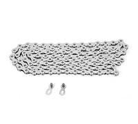 Cadena de Bicicleta, 10 velocidades 110 eslabones acero con eslabón de liberación rápida reutilizable reemplazo cadena bicicleta