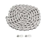 Cadena de Bicicleta 10 Velocidades, Acero Carbono de Alta Resistencia, Cadena para y Bicicleta de Ruta - Alta Rigidez, Resistente a Impactos, Cambio Rápido y Preciso