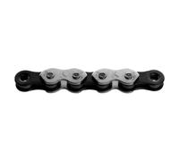 KMC Kette K1 Wide Silber/Schwarz 1/2" x 1/8",112 Glieder, 9,4mm, BK1WNB110