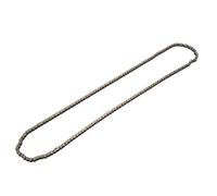 Cadena de bicicleta, 25H 158Links Eslabones de cadena de acero inoxidable Cadena de cambio de bicicleta de acero de alta resistencia que se adapta a 47cc 49cc Pocket Bike Mini Quad ATV Scooter