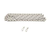 Cadena de bicicleta de 12 velocidades Acero de primera calidad 126 eslabones Cadena de repuesto flexible antirrotura de alta rigidez para bicicletas de montaña de carretera Color