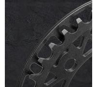 Cadena de bicicleta de montaña con protector de cadena de aleación de aluminio para 104BCD 34T/36T/38T CNC fabricado para un cambio de marcha fiable y seguridad de cadena (38T)