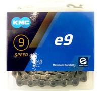 Cadena de bicicleta KMC E9 9 velocidades 122 eslabones 1/2x11/128 Missing...