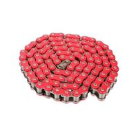 cadena de bicicleta, Motorcycle Drive Chain 428H 110L Replacement Spare Parts for 50cc 70cc 90cc 110cc 125cc Dirt Bike ATV Quad Kart(Red)