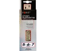 Cadena de bicicleta POINT SL-270 5/6/7 velocidades 116 eslabones con cierre S...