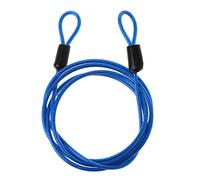 Cadena de bloqueo de seguridad para bicicleta con extremo, Cable de bloqueo de equipaje, cuerda de bicicleta para motocicleta, Cable de acero, cuerda de alambre de Seguridad aire