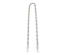 Cadena de bolsa de Metal, correa de transformación, reemplazo de axilas, bandolera, cadenas de extensión de hombro, accesorios DIY(Silver,60cm)