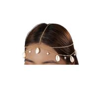 cadena de cabeza Gold Colour Tassels Pendant Head Chain Multi-layer Wedding Supplies Women's Accessories(Gold 3)