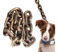 Cadena de cuerda para perros grandes - 2 m/6,56 pies cadenas para cachorros impermeable | Amortiguador de entrenamiento escalera de entrenamiento, correa pesada para mascotas, cadenas para caminar