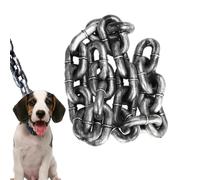 Cadena de cuerda para perros grandes - 2 m/6,56 pies cadenas para cachorros impermeable | Amortiguador de entrenamiento escalera de entrenamiento, correa pesada para mascotas, cadenas para caminar