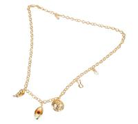 Cadena de cuerpo de ojo de diablo para mujer, accesorio de joyería de cintura gótica de metal para actividades nocturnas y trajes formales. Cadena corporal, Medio, como se describe, como se describe