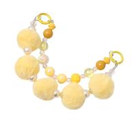 Cadena de de bolsa de cuentas, cadena de monedero con cuentas, adorno de bolso de doble cadena | Adorno de bolsa de cuentas de doble cadena hecho a mano para adolescentes, bolso escolar, mujer