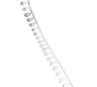 Cadena De Diamantes De Imitación 1 yarda de cadena diamantes imitación, cristal perlas, adornos for coser, apliques for traje vestido novia(Color 7)