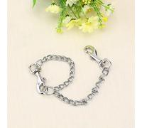 Cadena de Elevación de 2 Wegs para Dos Perros, Cadena Plomo Acoplador Doble, Ohada en el Centro, Collar y Set Plomo