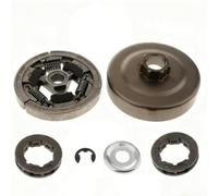 Cadena de embrague, 1 pieza, MS360/340/036 Resorte de retención de disco impulsado por piñón, solo pedido en imagen, sin rodillos de aguja, ajuste seguro, pieza de embrague, reparación de motosierra