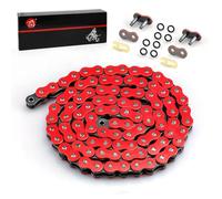 Cadena de entrenamiento resistente (rojo) para Yamaha Warrior 350 Raptor 350 700 700R YFZ450 YFZ450R XT250 XT550 YZ100 Outlaw 450 525 QuadRacer LT500R KLT200 KLT250 KE250 0 KK Z2 00