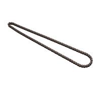 Cadena de eslabones 25H 100, aleación de metal de alta resistencia, 100 eslabones de cadena, fácil instalación, reemplazo directo para pit bike chino, rueda de bolsillo, mini bicicleta