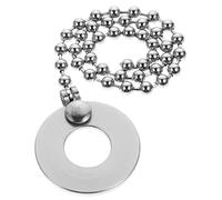 Cadena de extensión de acero inoxidable de 29 x 3,2 cm para instrumentos de percusión, piezas de batería, accesorios de batería