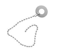 Cadena de extensión de platillos de cadena de platillos para paseos, kits de tambor, platillos de sostenimiento, cadena de acero inoxidable, cuentas pequeñas/grandes