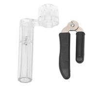 Cadena de guitarra Cutter Cutter Juego de puentes Professor Kit de herramientas de removedor de clavijas para restaurar la guitarra Banjero Banjo Ukulele Instruments Construcción (I13 negro y