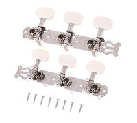 Cadena de Guitarra Metal, Guitar Tuner Machine Head para Guitarra, Alineación de Cuerdas Larga y Estable, Estilo Giratorio, Accesorio Musical