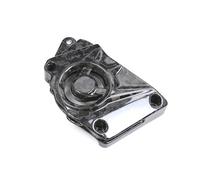 Cadena de la Motocicleta Protección Motorcycle Sprocket Cover 100% 3K Full Pure Carbon Fiber Fits For BMW S1000RR 2015-2018 S1000R 2017-2020(Forged weave Glossy)