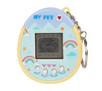 Cadena de llaves digitales para mascotas - Juegos de Compañía electrónicos virtuales, simulador de bolsillo | Mini consola para mascotas, máquina de regalo interactivo para mascotas