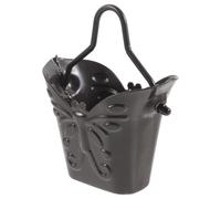 Cadena de Lluvia de Aleación de Aluminio, Flor , Café | Reducción de Salpicaduras, Uso Exterior en Jardín y Tejado, para Bajante y Canalón, bajo Mantenimiento