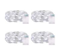 Cadena de Luces LED 2M 20LED Con Temporizador - Guirnalda a Pilas Para Navidad, Habitación, Fiesta, Jardín, Bodas, Cumpleaños - Mini Luces de Hadas